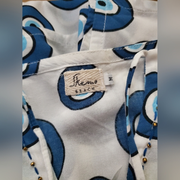 Skemo Beach Evil Eye Maxis Dress - Picture 3 of 4